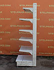 Торгові односторонні (пристінні) стелажі «Модерн» 195х70 см, на 6 полиць, Б/у, фото 4
