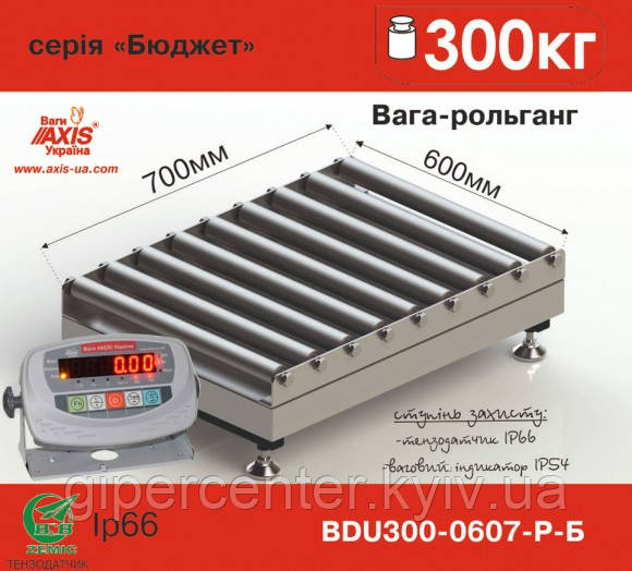 Ваги рольгангові BDU300-0607-Р Бюджет