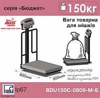 Весы товарные для взвешивания мешков BDU150С-0808-М Б Бюджет