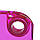 Портативна пластикова фляга, колір рожевий, фото 4