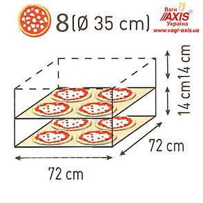 Піч для піци ItPizza ML4+4, фото 4