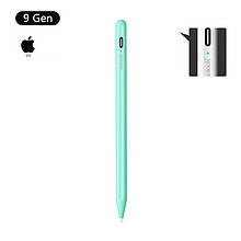 Стилус для планшета Apple iPad 2018-2021 Goojodoq 9 Gen Magnetic Type-C 1.2 mm Green