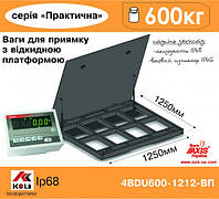 Ваги для приймання з відкидною платформою 4BDU600-1212ВП-П