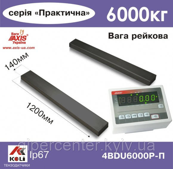 Ваги рейкові 4BDU6000Р-П Практичний