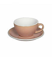 Чашка и блюдце для капучино Loveramics Egg Cappuccino Cup & Saucer, 200 мл, Rose