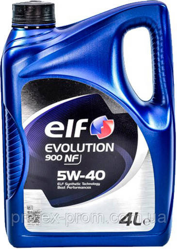 Олива моторна ELF Evolution 900 NF 5W-40, 4л (шт.)
