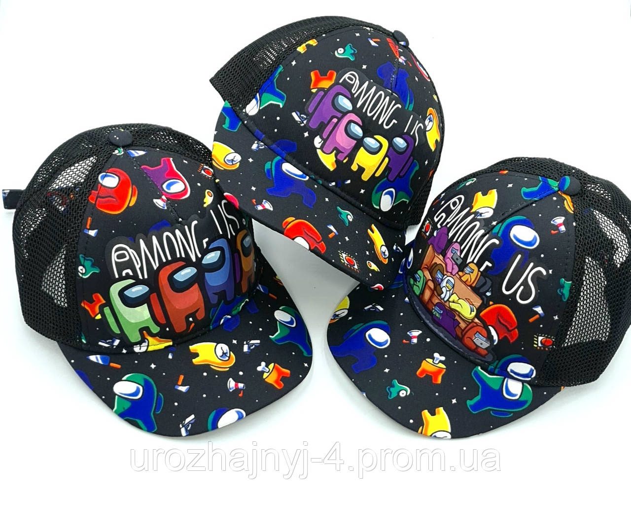 Кепка дитяча з принтом Among Us(12) 52-54р Код 6123 Glory-Kids