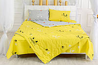 Летний спальный набор 2626 EcoSilk 19-2508 Cascata одеяло и наволочки MirSon 140х205 см