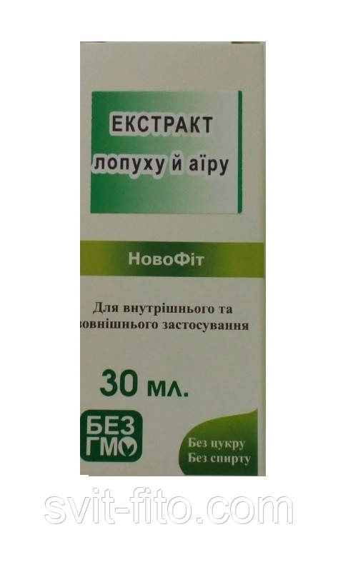 Екстракт лопуху й аїру 30мл