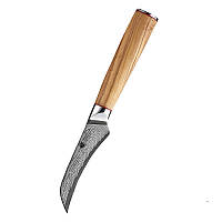 Нож для чистки овощей Damascus DK-OK 4008 AUS-10 9 см дамасская сталь 67 слоев