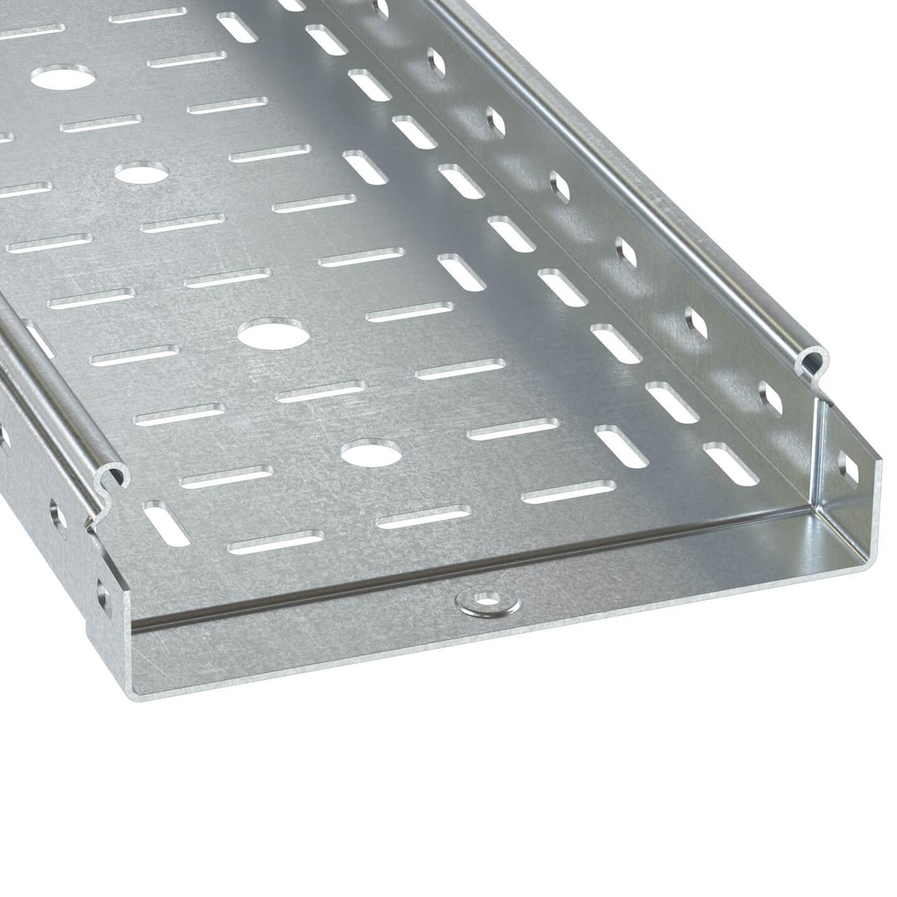 Короб/лоток перфорований 200х50*1,2мм, гарячого цинкування, дкс [3526412], фото 1