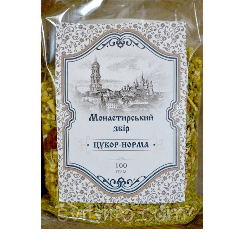 Монастирський збір Цукор норма 100 гр