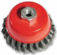 ЩІТКИ ПО МЕТАЛУ "БРИГАДИР" ДЛЯ БОЛГАРОК І ДРИЛІ: ЧАШКА ЖОРСТКА 65 ММ.