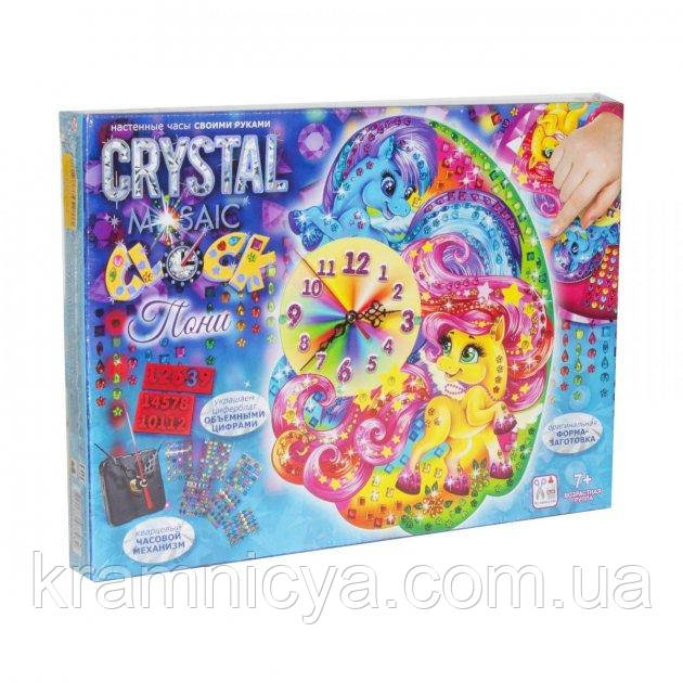 Набор для творчества Часы Пони Crystal Mosaic Clock (СMС-01-03) - фото 1 - id-p1417979874