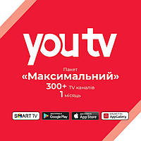 Пакет YOUTV "Максимальный" на 1 мес. для пяти устройств