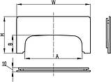 Адаптер 90х25 до коробки sdn, білий ral 9016, In-Liner Classic, дкс [01882], фото 2