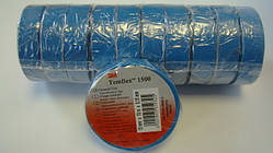 Ізолента 3M Temflex 1500 Blue 15 мм х10 м