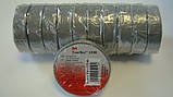 Ізолента 3M Temflex 1500 Grey 15 мм х10 м, фото 3