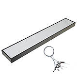 Cвітильник світлодіодний Sign-48 підвісний линійний на тросах 48Вт 4200К чорний, фото 2