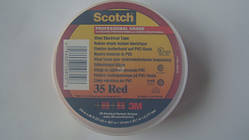 Ізолента 3M Scotch 35 Red 19 мм х20 м