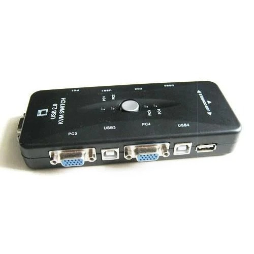 KVM свіч 4-портовий NR-401US, USB