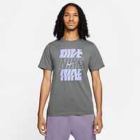 Футболка чоловіча Nike Nsw Tee DB6475-068 Сірий