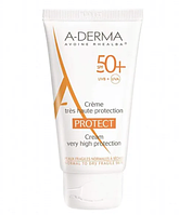 A-Derma Protect SPF50 + Солнцезащитный Крем Для Сухой и Чувствительной Кожи 40мл Франция Доставка из ЕС