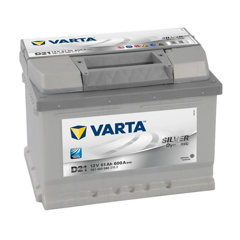 Автомобільний акумулятор Varta Silver Dynamic 61Ah/600A R+. Автомобільний (ВАРТА) АКБ Чехія