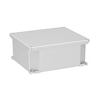 Коробка ответвительная алюминиевая окрашенная, ip66/ip67, ral9006, 178х155х74мм, Cosmec, дкс [65303]