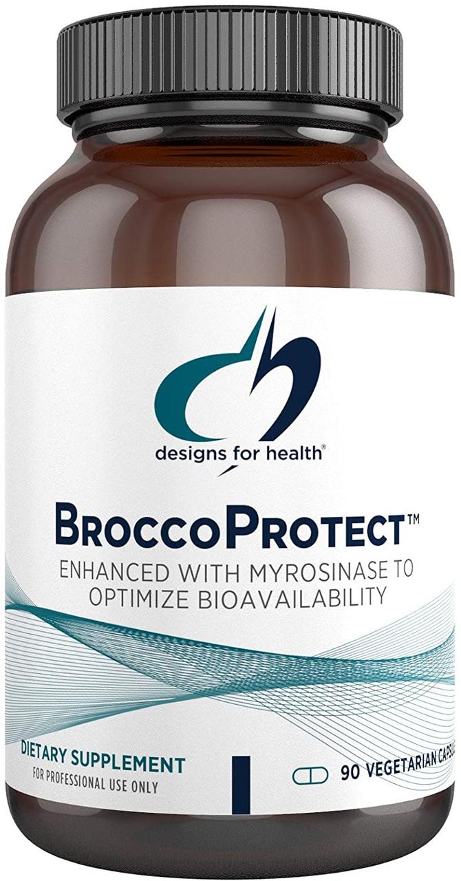 Designs for Health BroccoProtect / Екстракт насіння брокколі 90 капсул