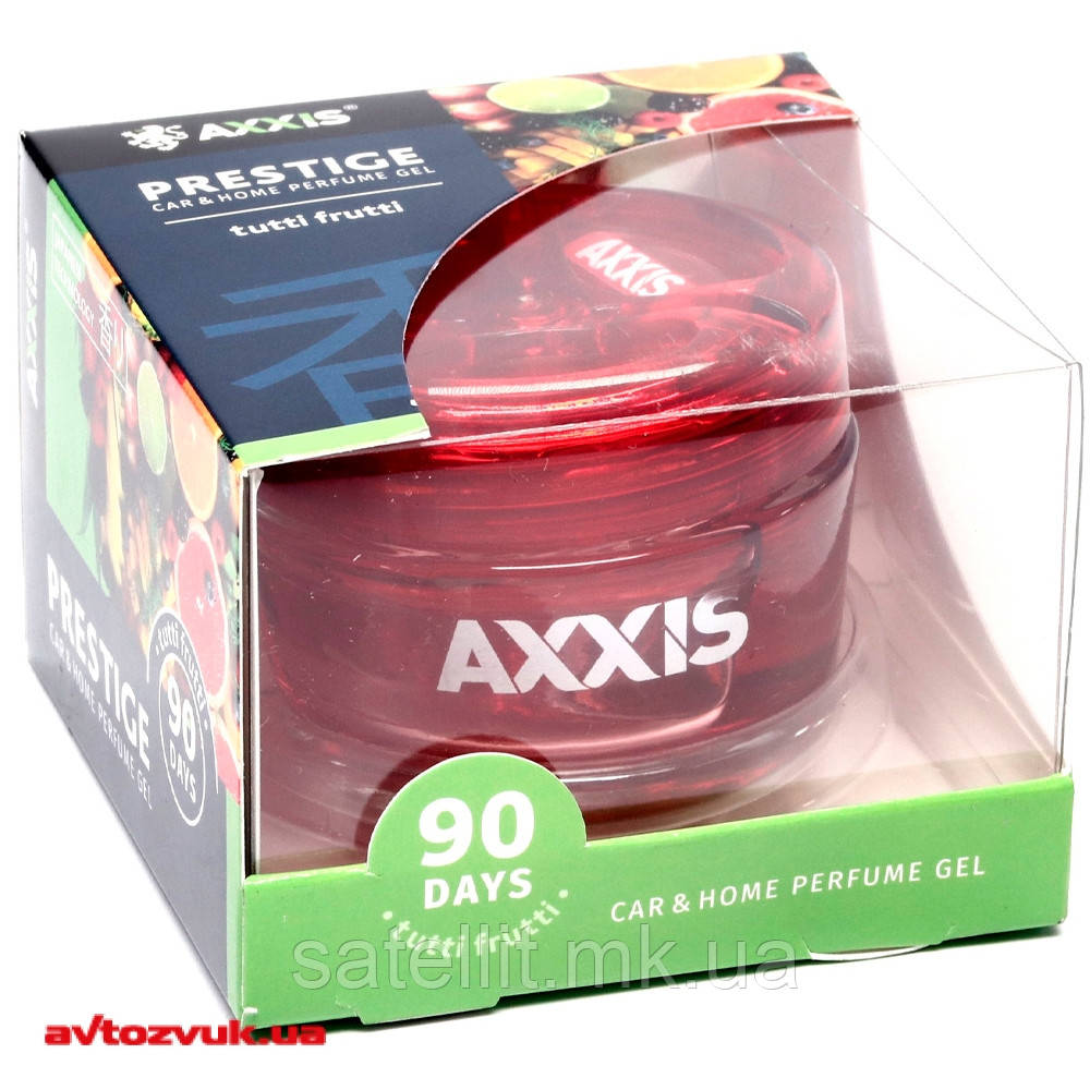 Ароматизатор AXXIS PREMIUM "Gel Prestige" Tutti Frutti 50ml, 63627
