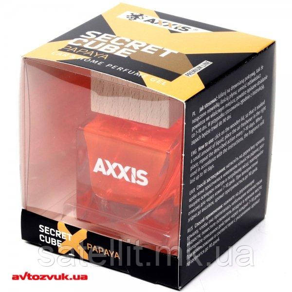 Ароматизатор AXXIS PREMIUM Secret Cube" -  50ml, запах Papaya, 80844
