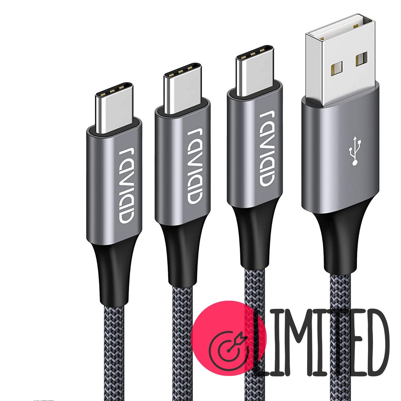 Anker A8172 USB C cable 3-Pack