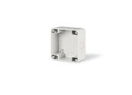 Коробка монтажна для накладного монтажу на 1 розетку, 95х95, Quadro, дкс [dis137101]