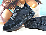 Кросівки чоловічі Adidas Nite Jogger Boost 3M чорні 42 р., фото 5