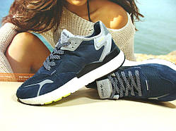 Кросівки чоловічі Adidas Nite Jogger Boost 3M сині 42 р.