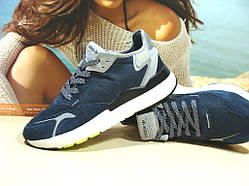 Кросівки чоловічі Adidas Nite Jogger Boost 3M сині 43 р.