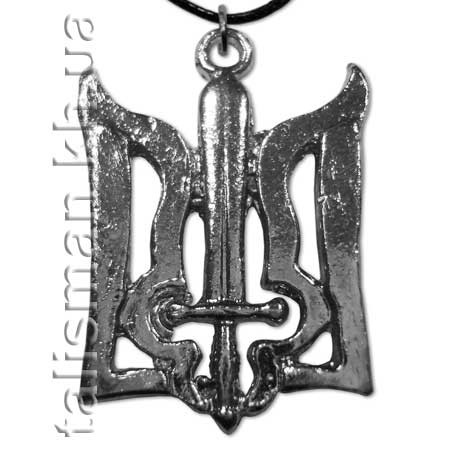 Кулон KUL-113 - Тризуб -3 (з мечем)
