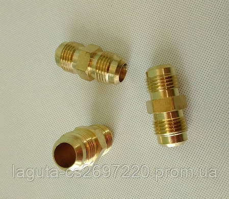 Соединительная муфта медной трубы 3/8'*3/8', фото 2