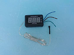 Термометр цифровий 12-24 Вольт / -55 °С + 125 ℃ (1 - метр) Далас