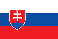 Большой флаг "Словакия" 1,0 * 1,5 м