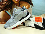 Кросівки чоловічі Adidas Nite Jogger Boost 3M сірі 42 р., фото 6