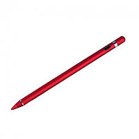 Стилус Pencil для Apple iPad Mini 2 / Mini 3 / Mini 4 / Mini 5 высокоточный для рисования красный