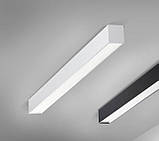 Світильник світлодіодний Sign-30 підвісний лінійний на тросах 30 Вт 4200К білий, фото 3