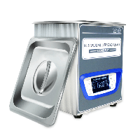 Ультразвукова ванна Jeken TUC-20 з LCD дисплеєм, 2л, 70Вт, металевий корпус (ФУНКЦІЯ ДЕГАЗАЦІЇ)