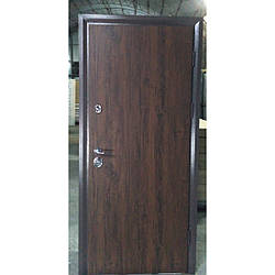 Вхідні двері Браун (Серія "Котедж" (дві труби з терморозривом, вулиця)) 2030*850