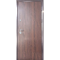 Вхідні двері Техно-Каштан Серія "Техно" (одна труба, технічна) 2050*960