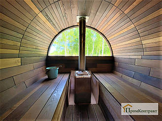 Строительство недорогой базы отдыха в Макаровском районе под ключ. Глэмпинг 3