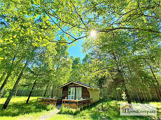 Строительство недорогой базы отдыха в Макаровском районе под ключ. Глэмпинг 12