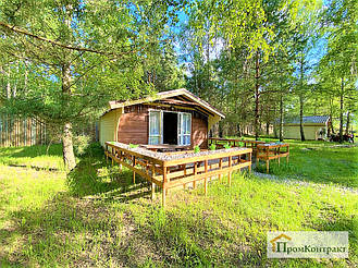 Строительство недорогой базы отдыха в Макаровском районе под ключ. Глэмпинг 14